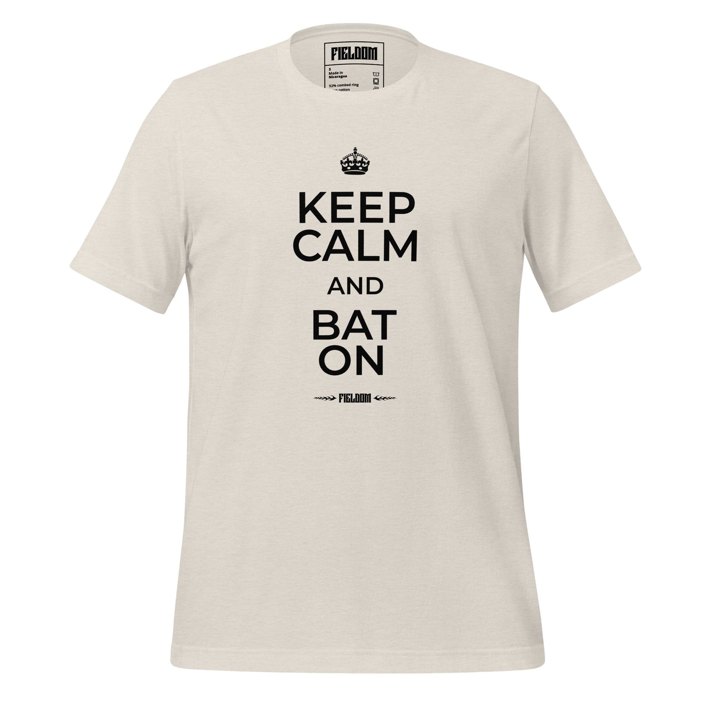 Keep calm and bat on- Light Shades