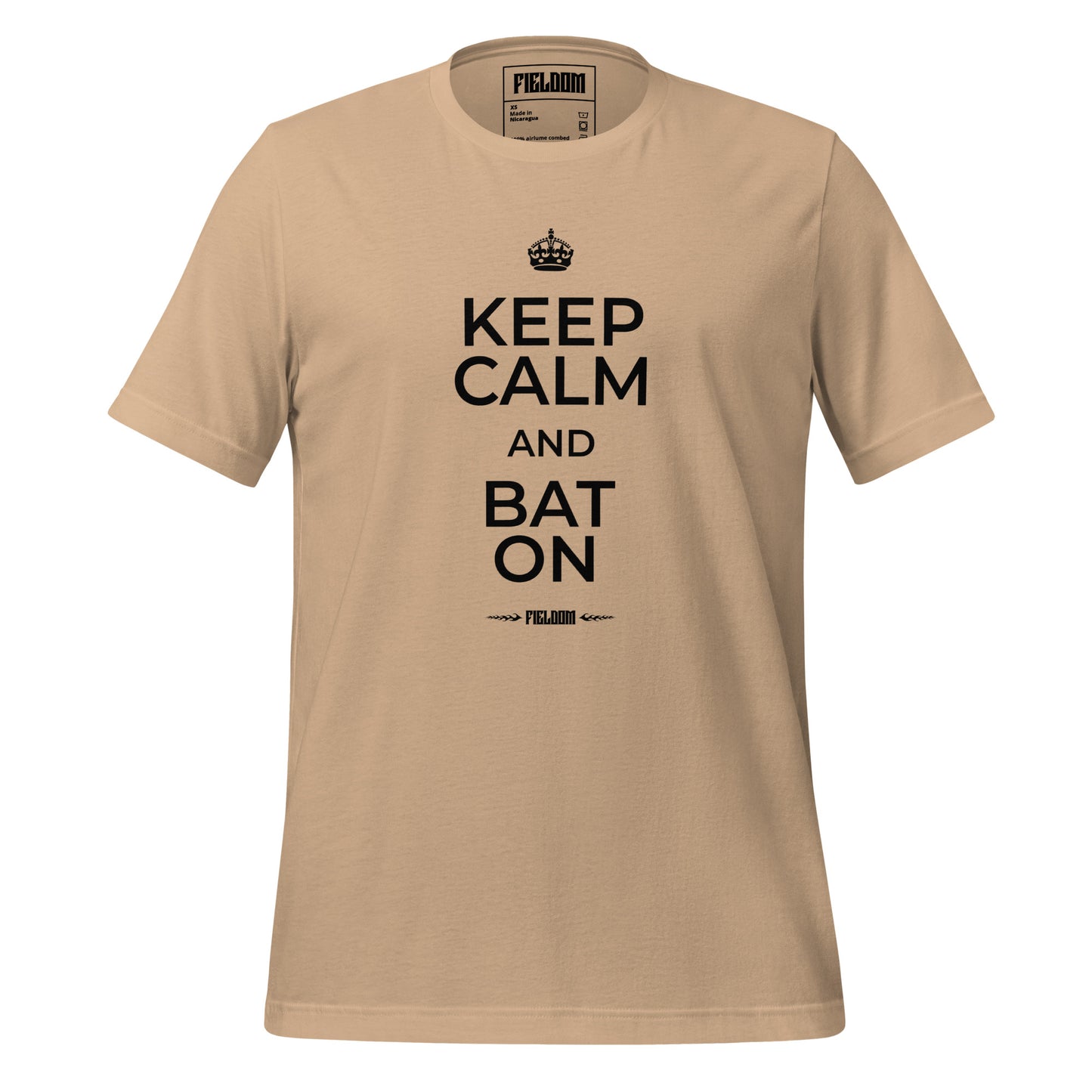 Keep calm and bat on- Light Shades